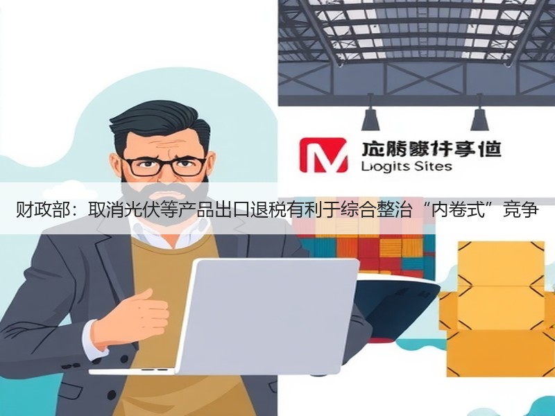 财政部：取消光伏等产品出口退税有利于综合