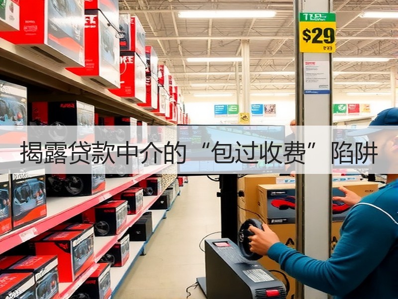 揭露贷款中介的“包过收费”陷阱
