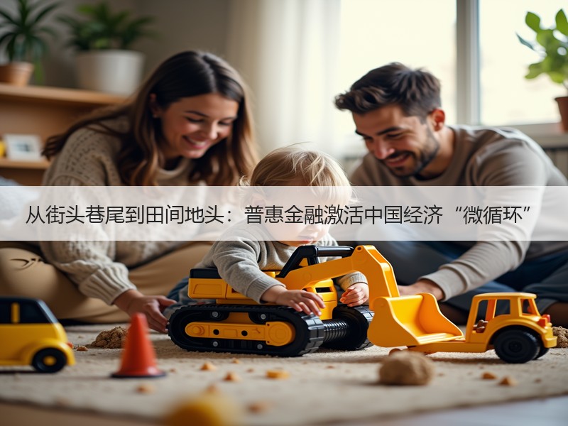 从街头巷尾到田间地头：普惠金融激活中国经