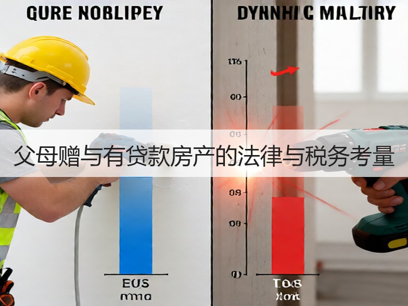 父母赠与有贷款房产的法律与税务考量