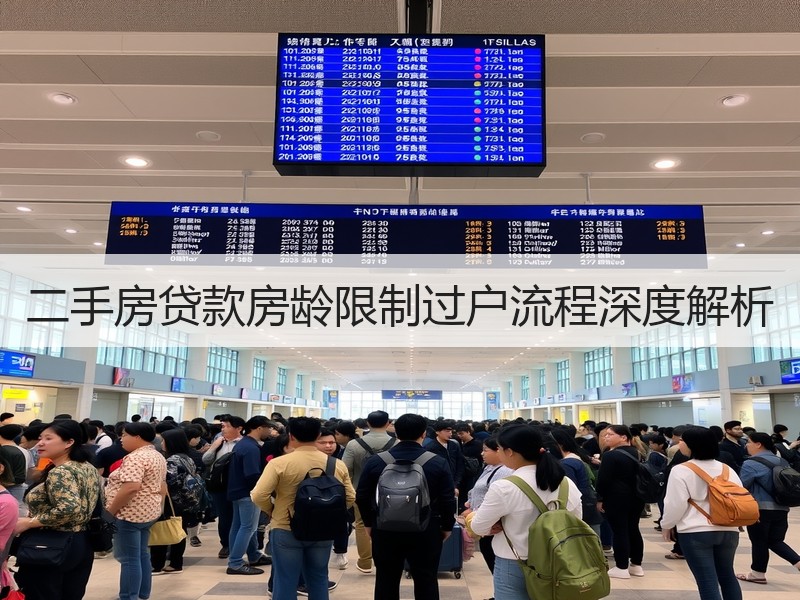 二手房贷款房龄限制过户流程深度解析