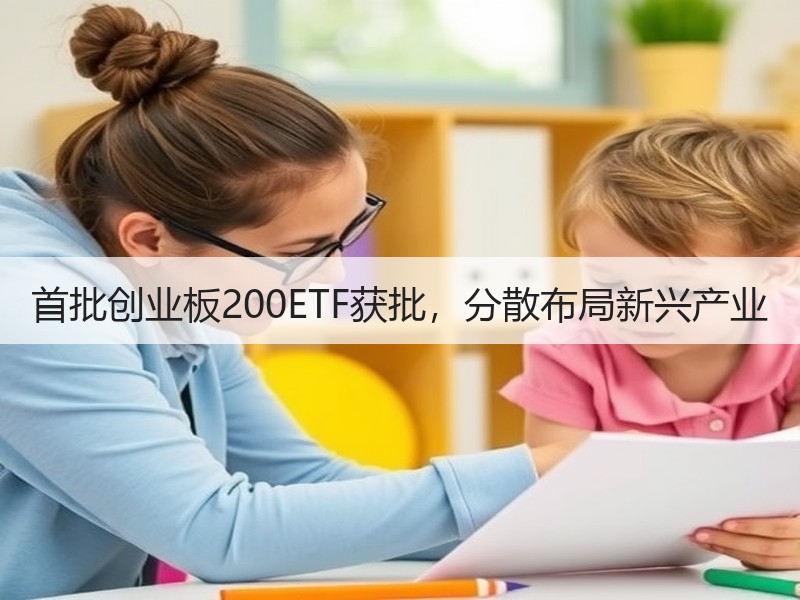 首批创业板200ETF获批，分散布局新兴