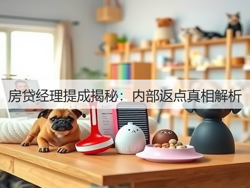 房贷经理提成揭秘：内部返点真相解析