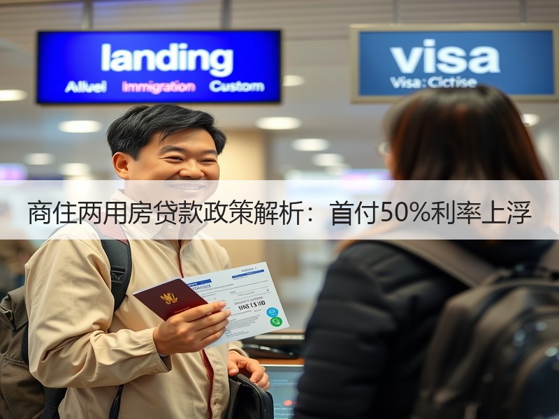 商住两用房贷款政策解析：首付50%利率上