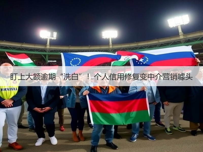 盯上大额逾期“洗白”！个人信用修复变中介