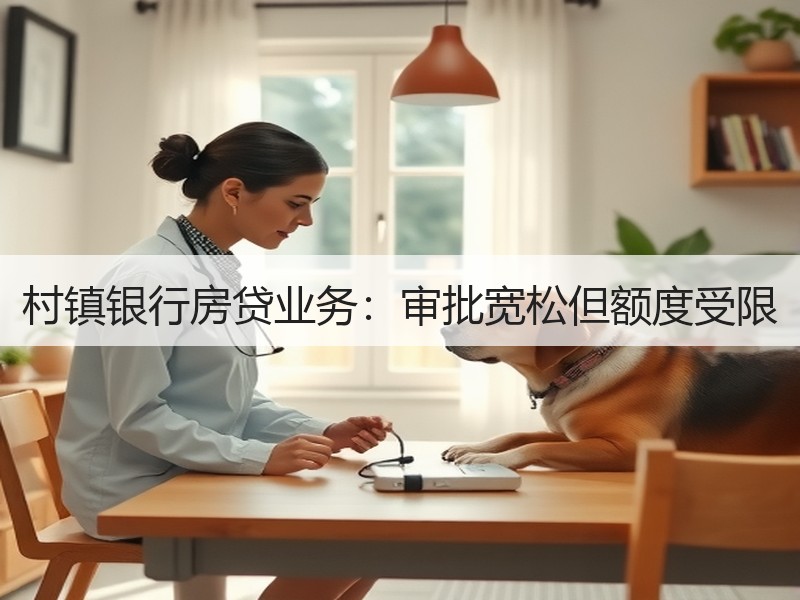 村镇银行房贷业务：审批宽松但额度受限