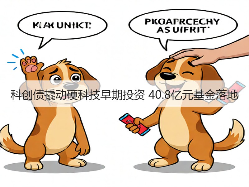 科创债撬动硬科技早期投资 40.8亿元基