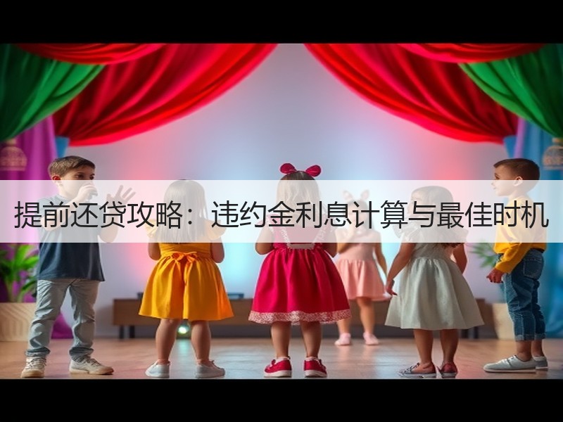 提前还贷攻略：违约金利息计算与最佳时机