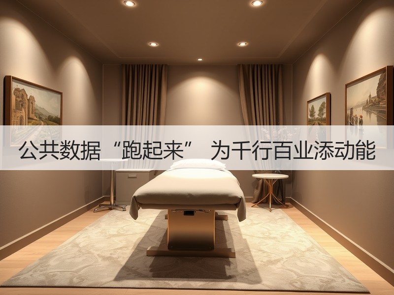 公共数据“跑起来” 为千行百业添动能