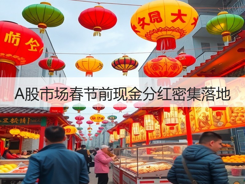A股市场春节前现金分红密集落地