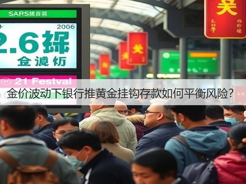 金价波动下银行推黄金挂钩存款如何平衡风险